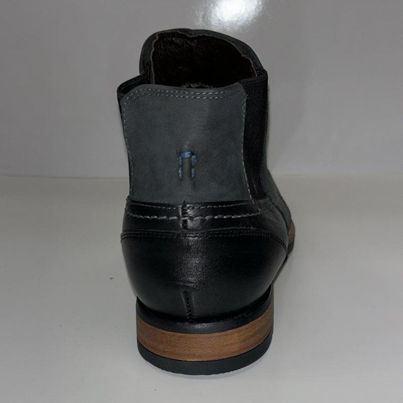 Botin Pazstor Piel Res Bruma Negro